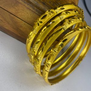 Golden bangles